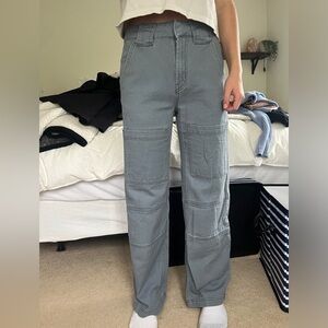 Urban Outfitters blueish green cargo pants